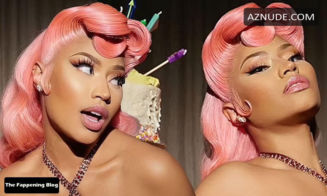 Nicki Minaj Poses Completely Naked For Photoshoots As She Celebrates Birthday Nude VIDEOCL