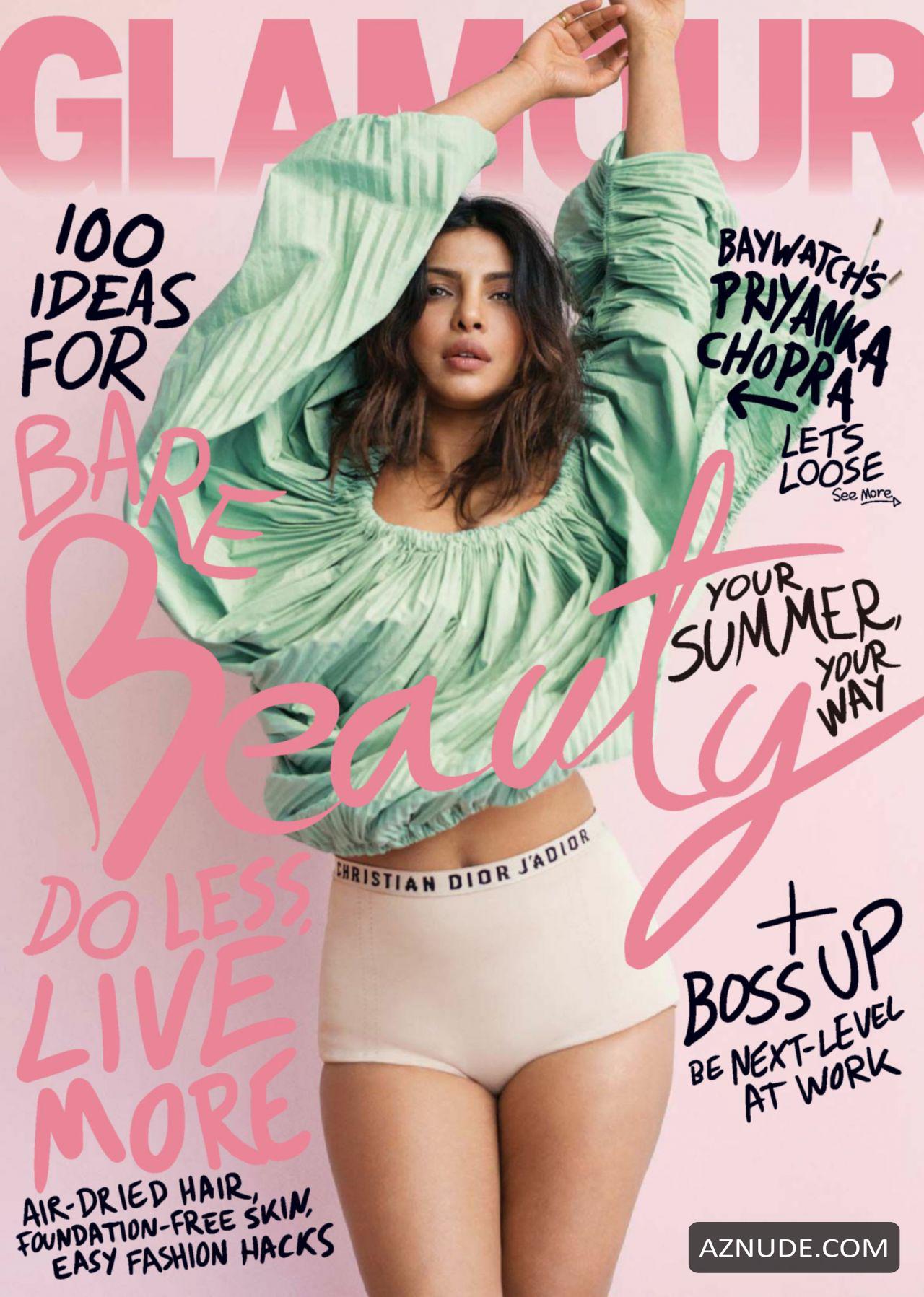 Priyanka Chopra Sexy Photoshoot By Sebastan Kim For Glamour Magazine