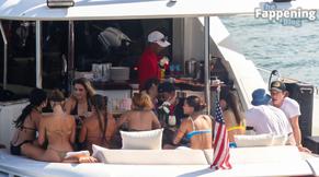 Camila CabelloSexy in Camila Cabello Sizzles In Sexy Black Bikini On Marc Anthony's Yacht In Miami