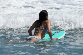 Bethenny FrankelSexy in Bethenny Frankel Sexy Enjoys A Wild Surf Session On the Beach in Florida