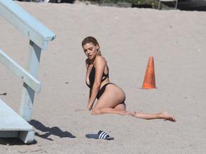 Kelly RohrbachSexy in Kelly Rohrbach Sexy and Topless in Swimsuit Photoshoot in Malibu 