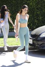 Kendall JennerSexy in Kendall Jenner Sexy Displays Her Slim Figure After A Workout Class in West Hollywood