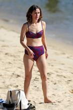 Rose ByrneSexy in Rose Byrne Sexy Seen With Bobby Cannavale In Their Swimsuits In Sydney