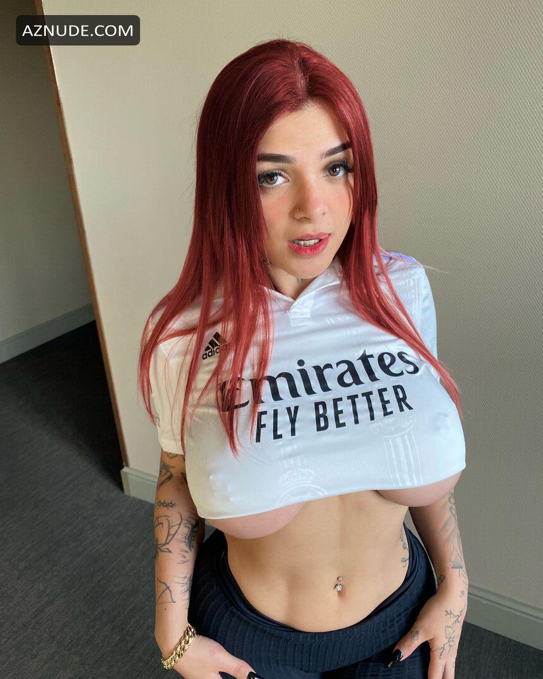 Karely Ruiz Stunning New Instagram Photos Showing Off Her Underboob In Sexy Tiny Real Madrid 7007