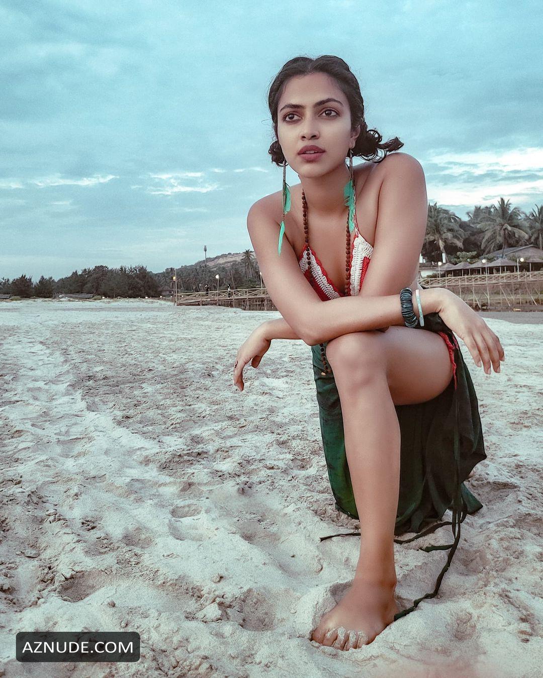 Amala Paul Hot Sexy Bikini Pics Aznude 