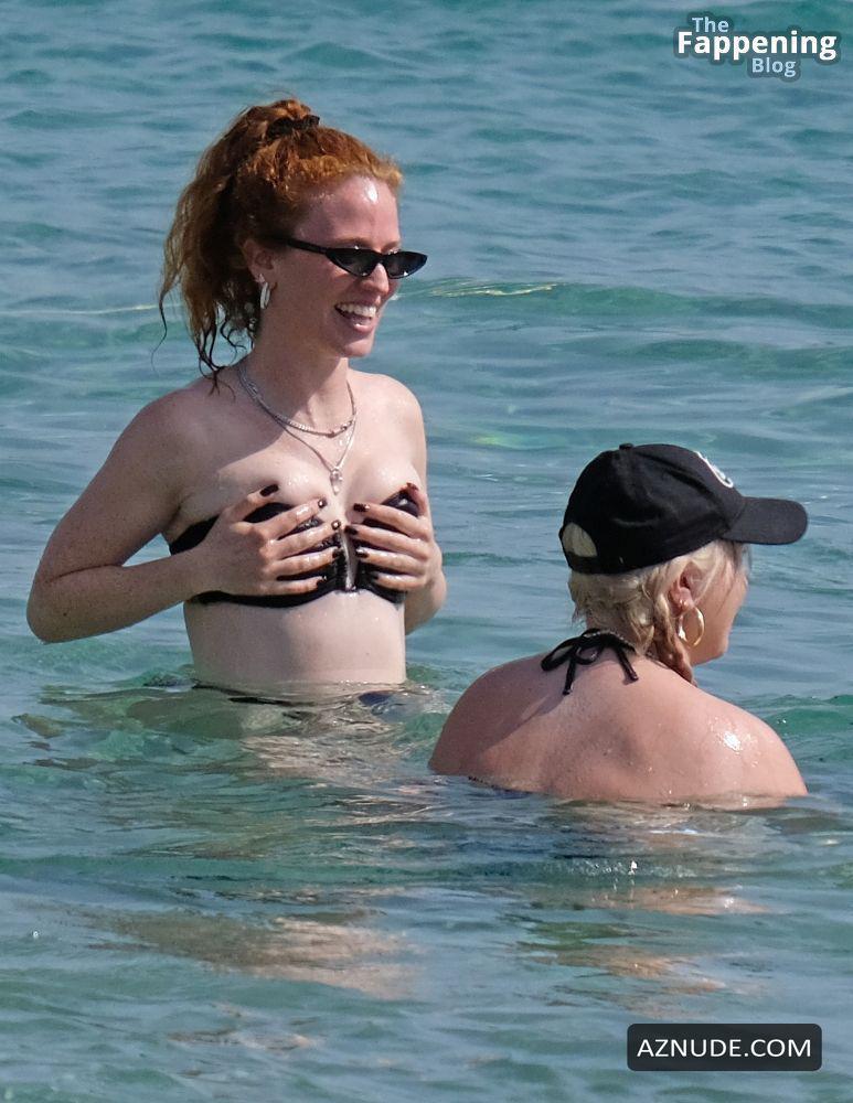 Jess Glynne Rocks A Sexy Black Bikini In Ibiza Aznude