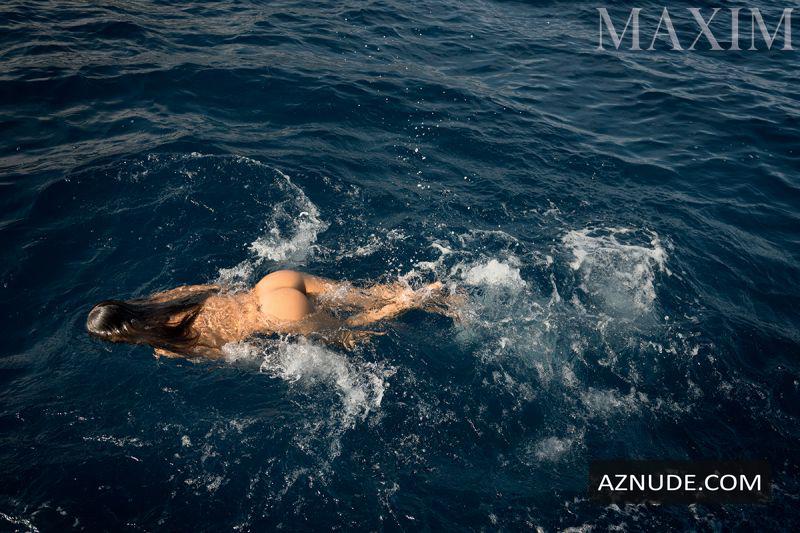 Alessandra Ambrosio Nude And Sexy In Maxim Magazine Aznude