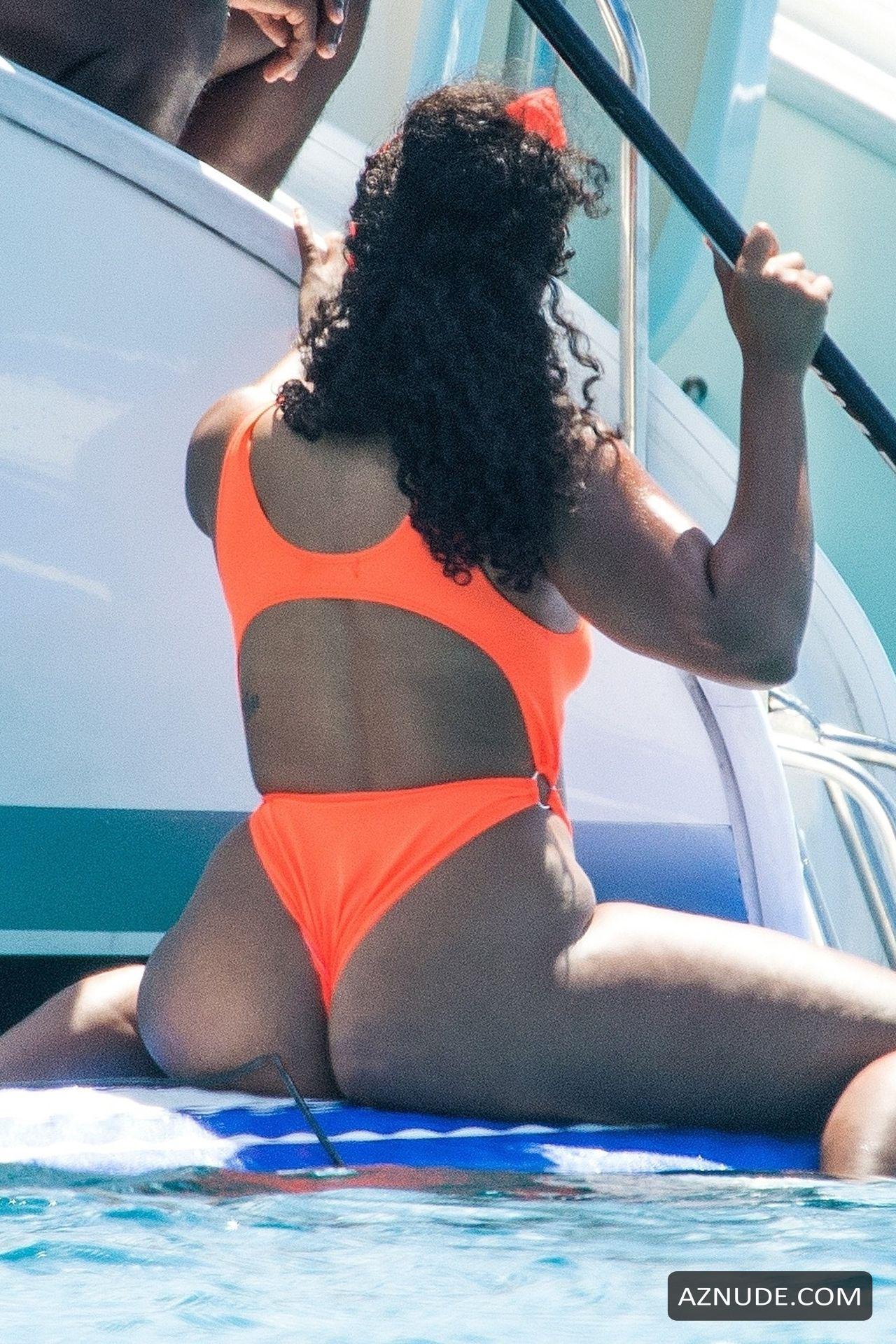 Angela Simmons Sexy In A Tropical Paradise With Friends In Barbados