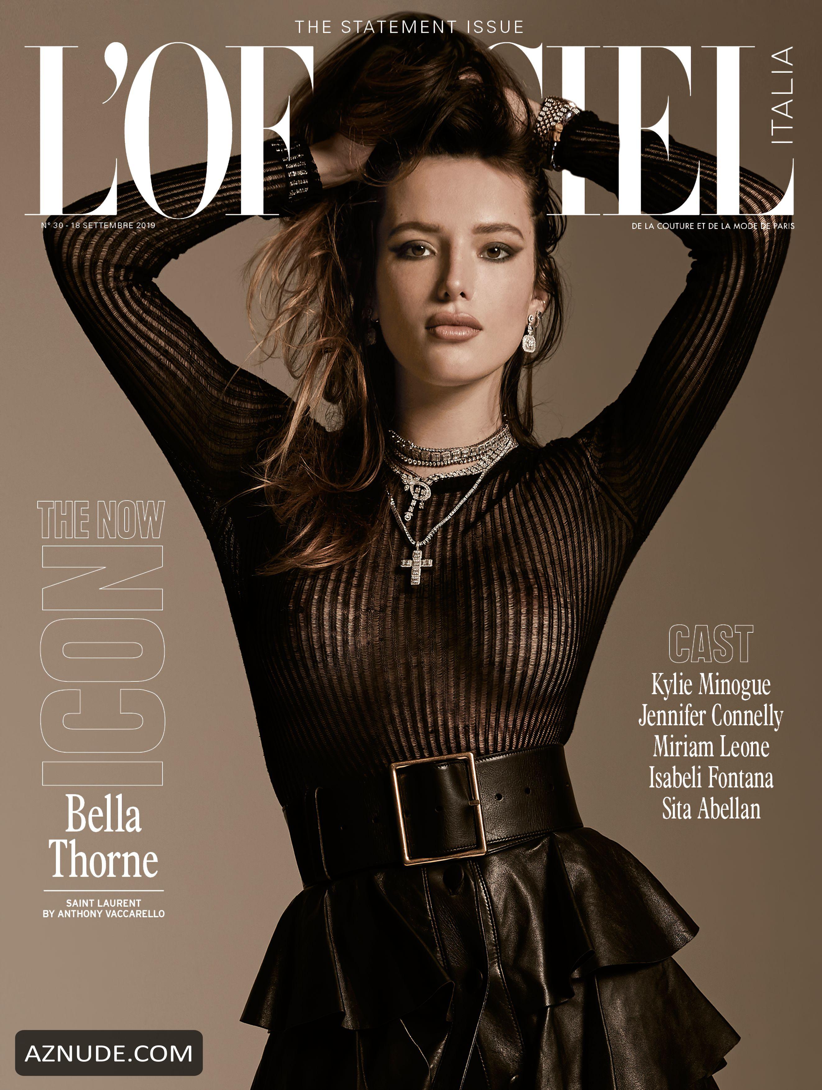 Bella Thorne Photographed By Alan Gelati For A New Cover Of Lofficiel 