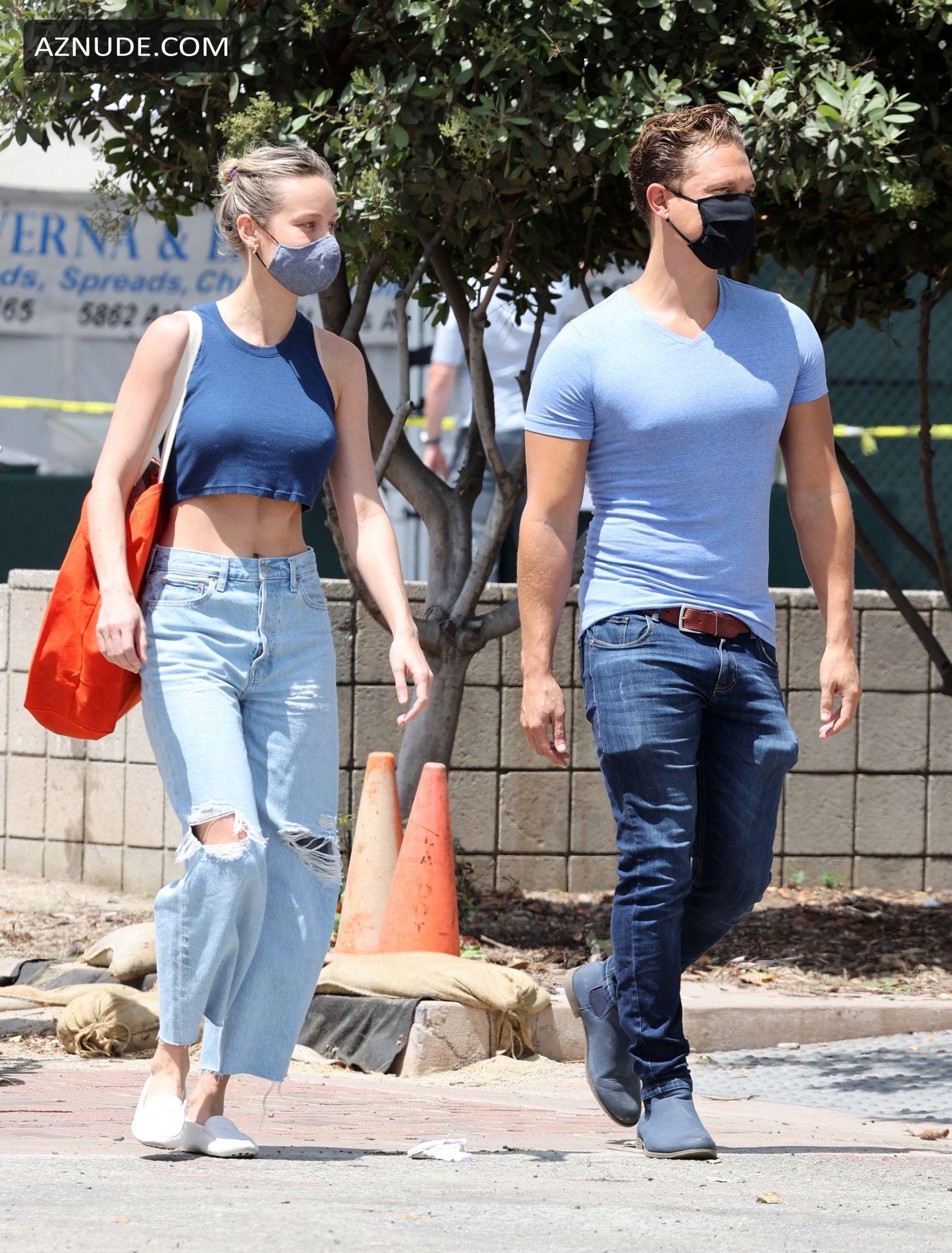 Brie Larson And Elijah Allan Blitz Are Shopping At The Malibu Market