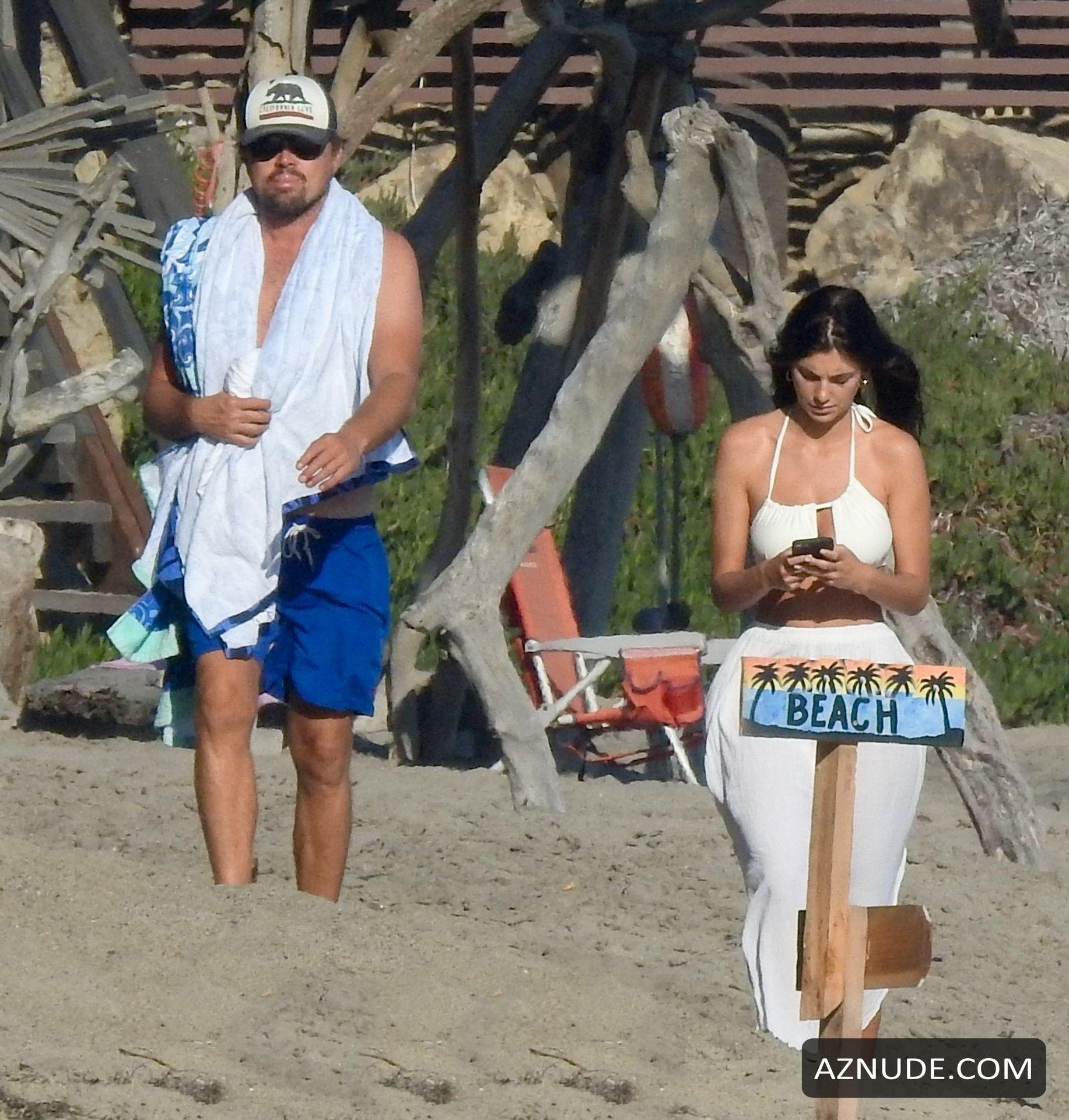 Camila Morrone And Leonardo Dicaprio Sexy On The Beach In Malibu Aznude 