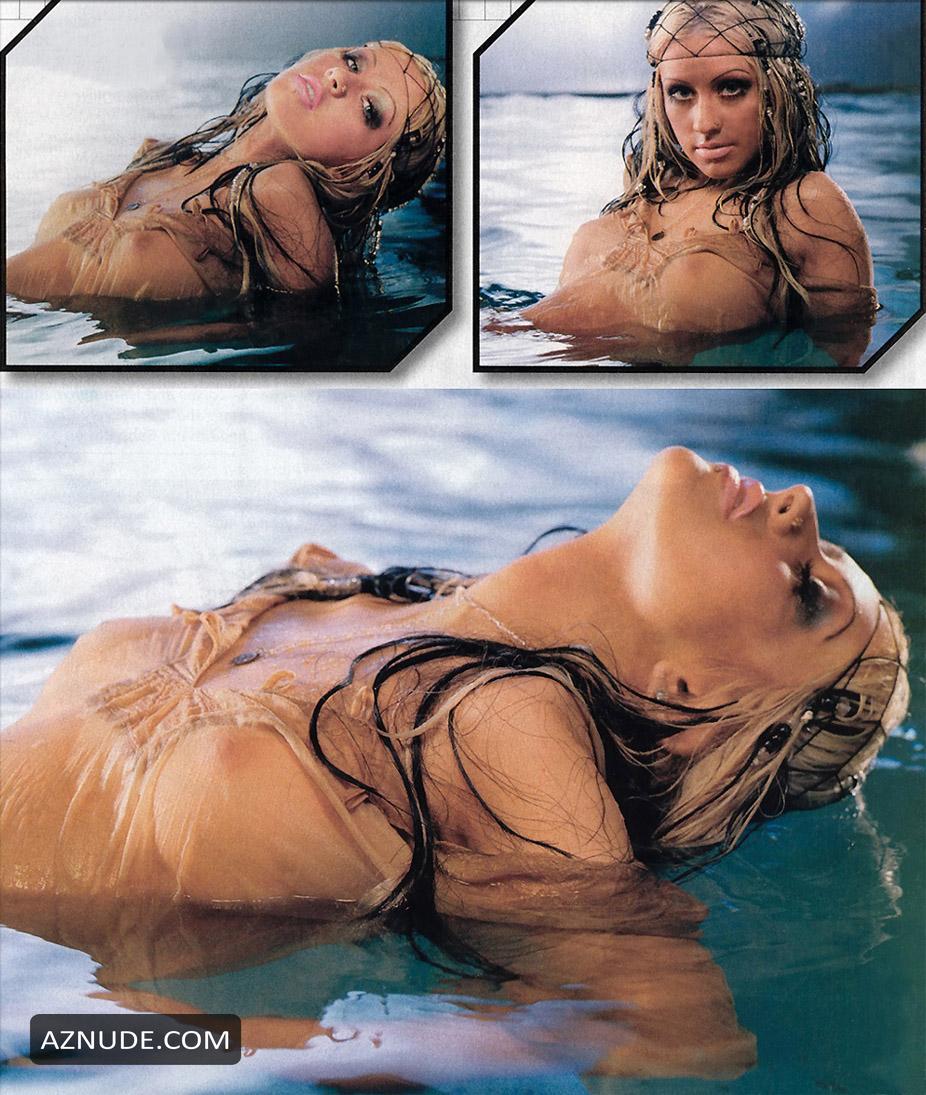 Christina Aguilera Nude By Dominick Guillemot For Maxim