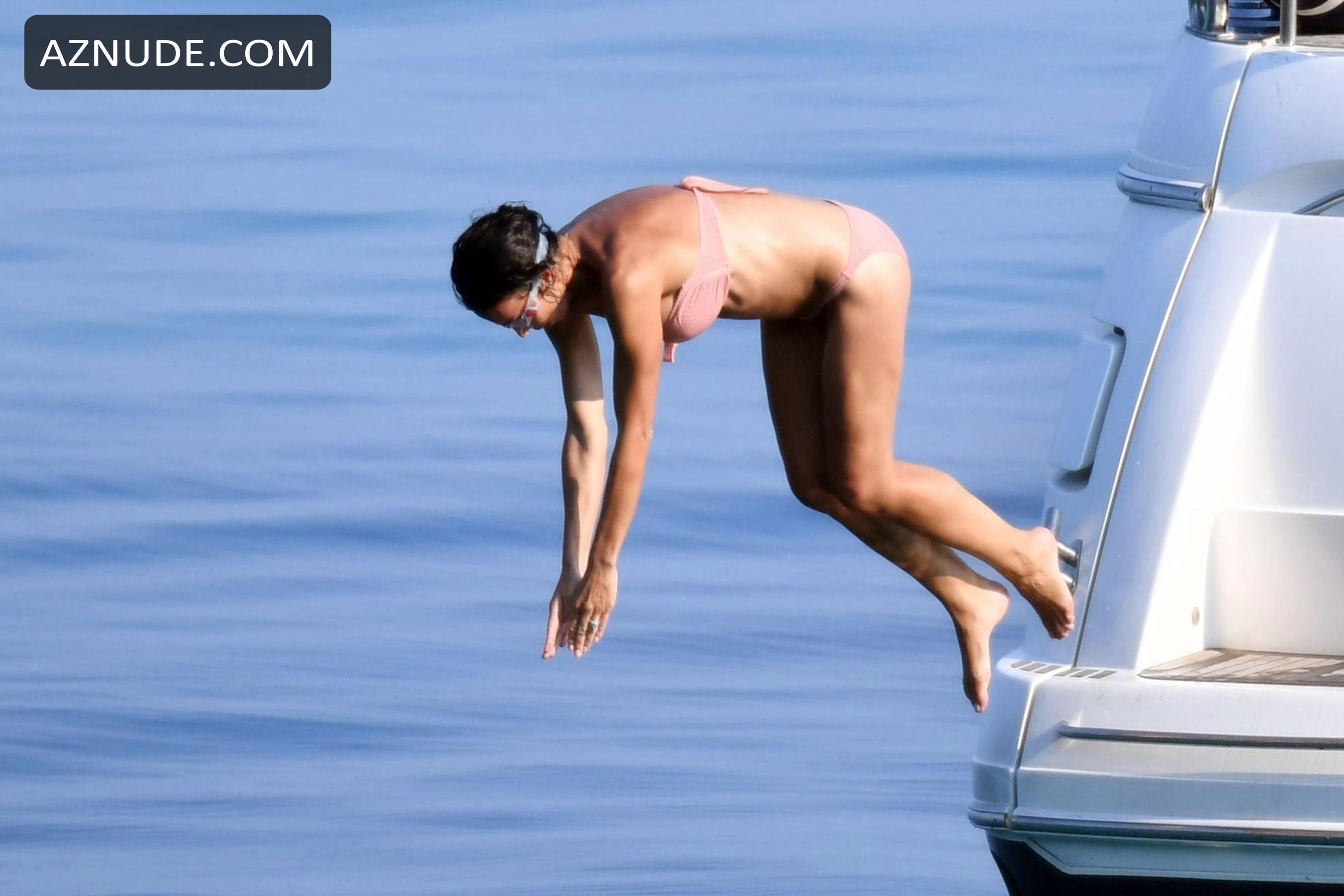 Christine Bleakley Sexy On A Yacht In St Tropez AZNude