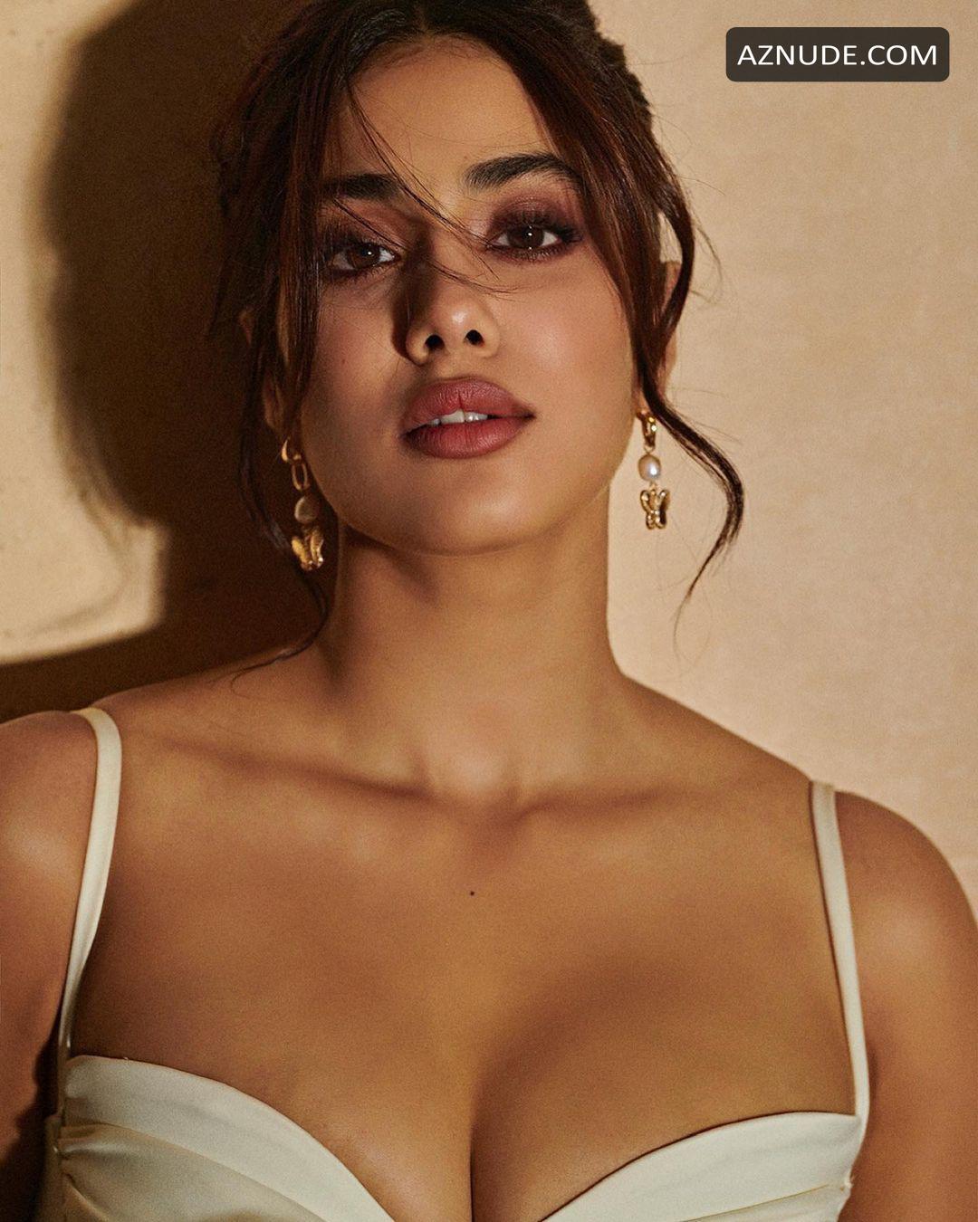 Janhvi Kapoor Jaw Dropping Pics In A White Outfit Are Too Hot To Handle Aznude
