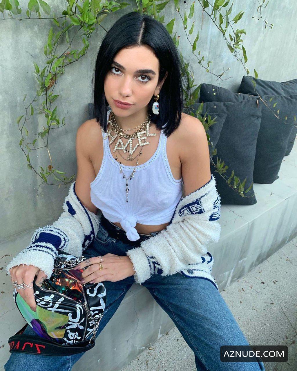 Dua Lipa Braless In A New Sexy Photo Shared For Her 332m Followers On Instagram Aznude 7289