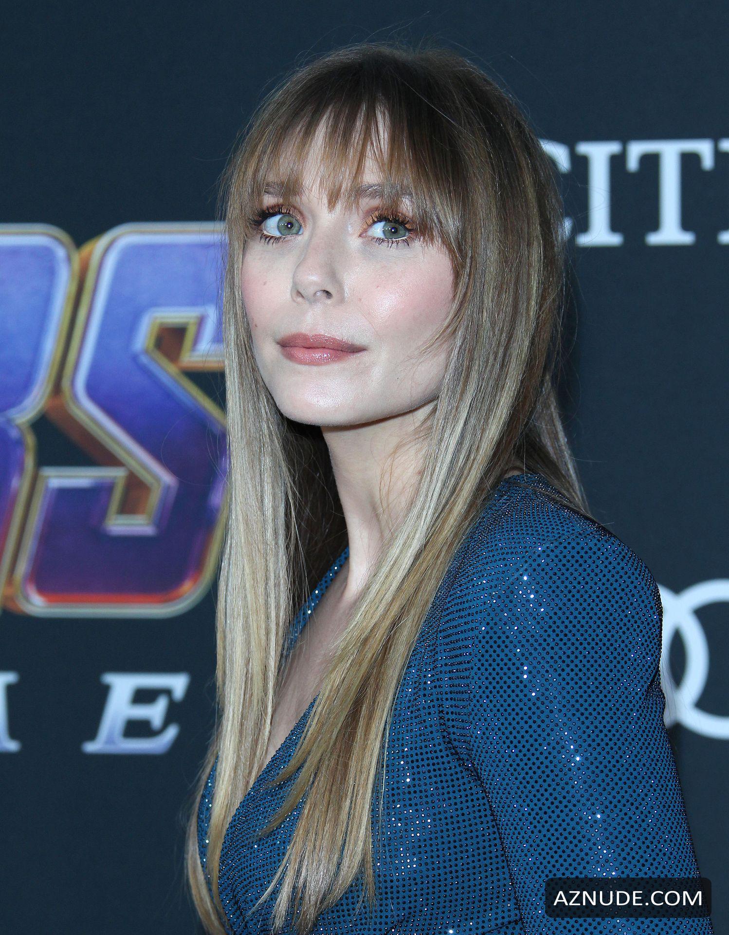 Elizabeth Olsen Sexy Seen At The Avengers Endgame Premiere In Los