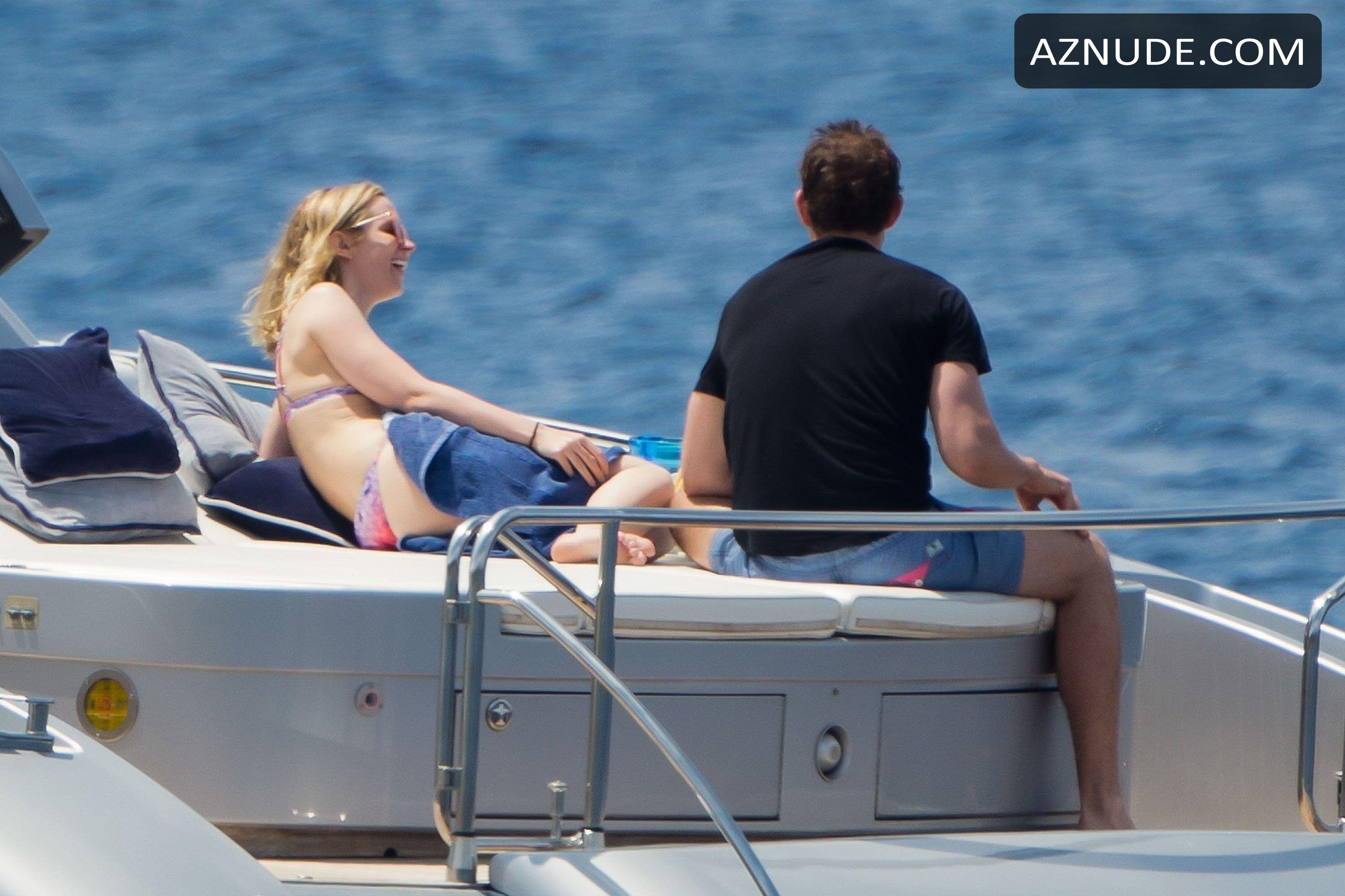 Emily Blunt Sexy Bikini On A Boat In Italy Aznude