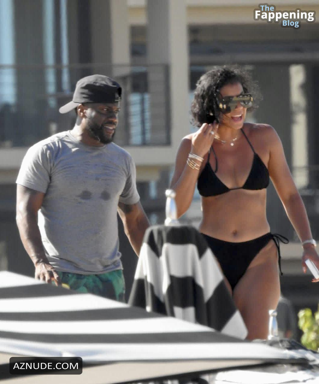 Eniko Hart Sexy Seen With Kevin Hart Showing Off Her Gorgeous Body