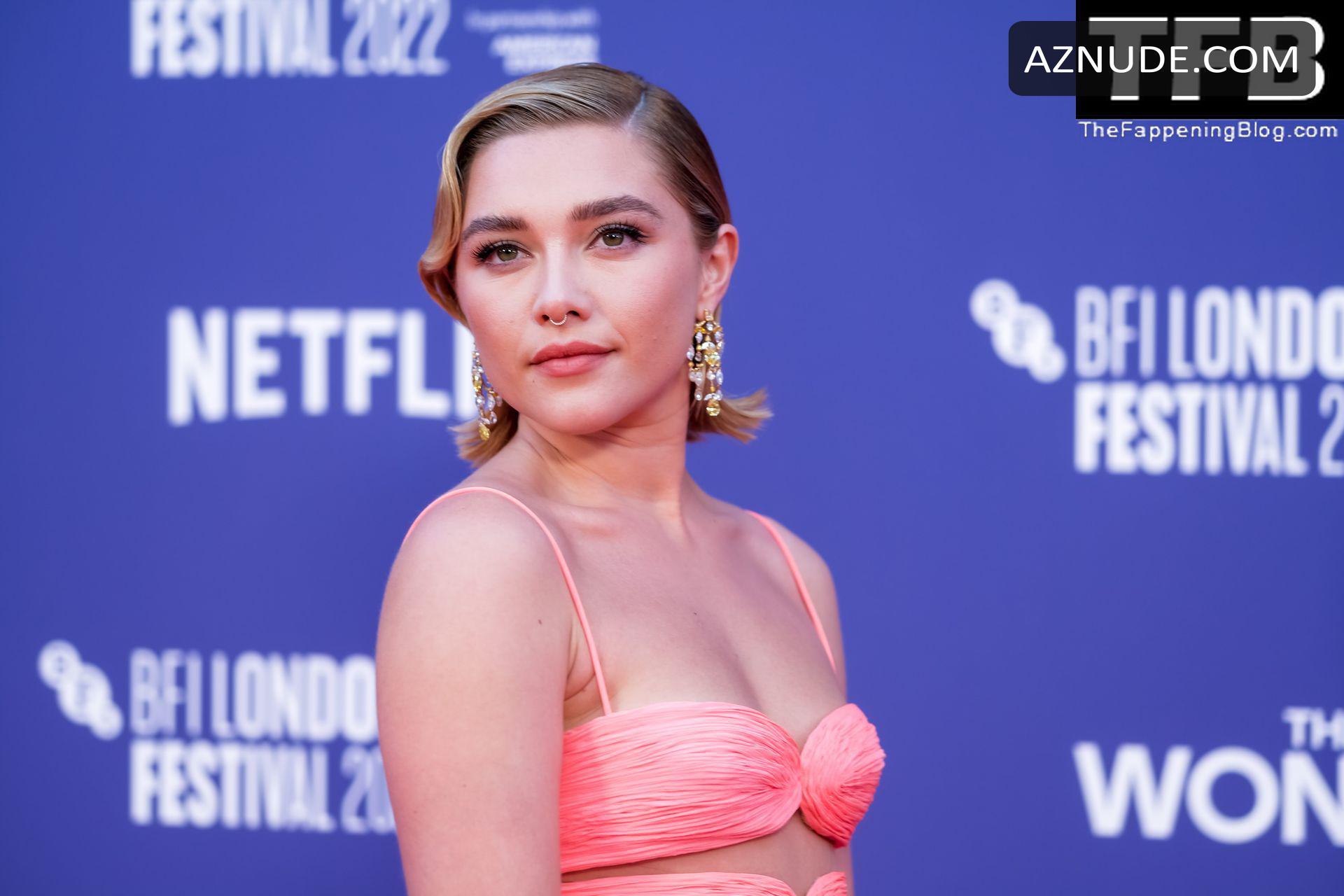 Florence Pugh Sexy Seen Flaunting Her Stunning Figure At The Wonder Premiere In London Aznude 7391