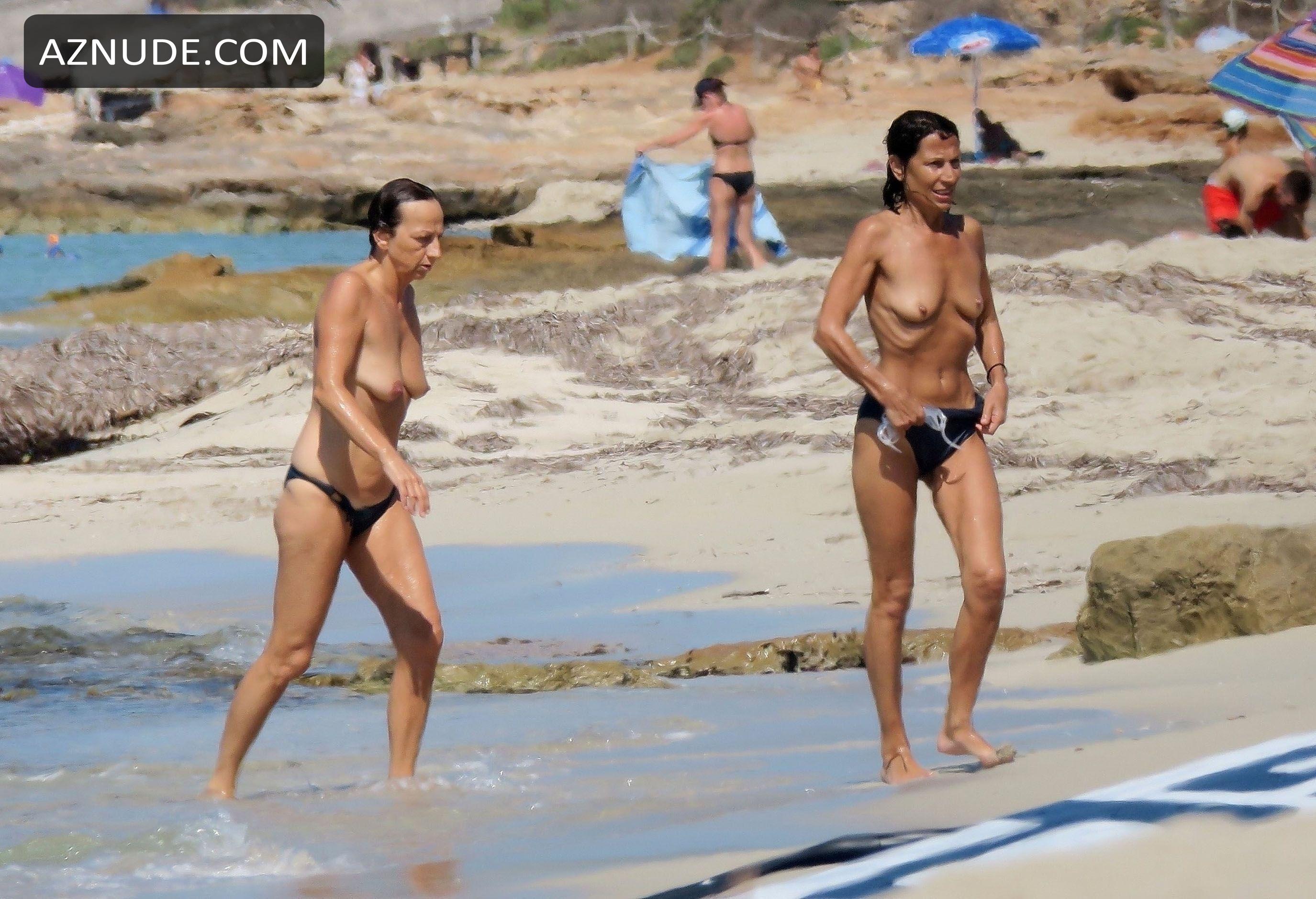 Gianna Nannini Topless Seen Naked On The Beach In Ibiza Aznude