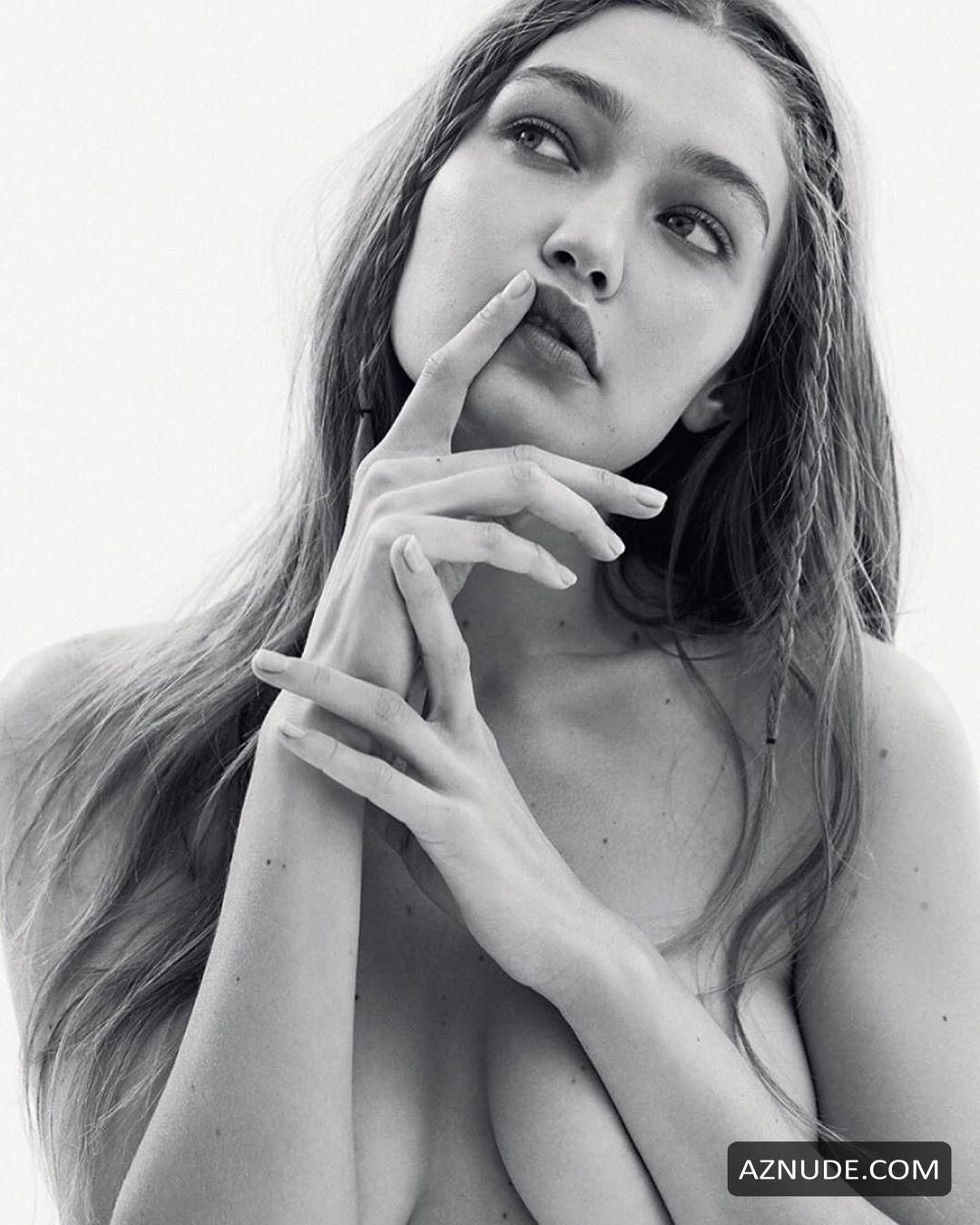 Gigi Hadid Appeared Naked In The Russian Edition Of Vogue Magazine