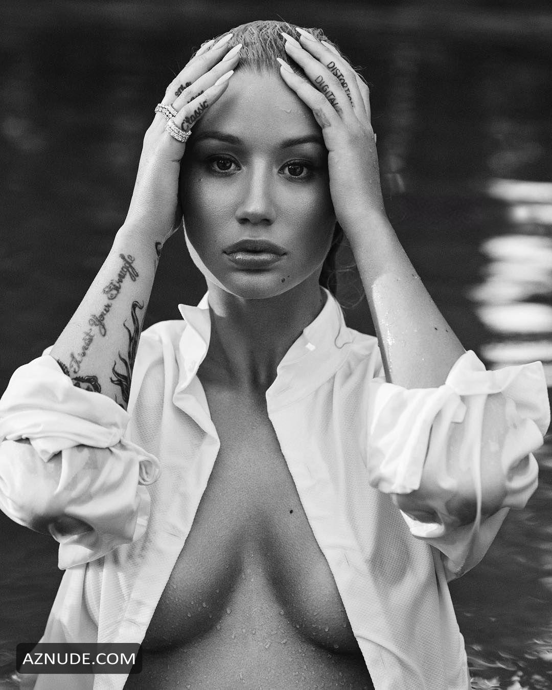 Iggy Azalea Sexy And Topless For Gq Magazine Australia Aznude