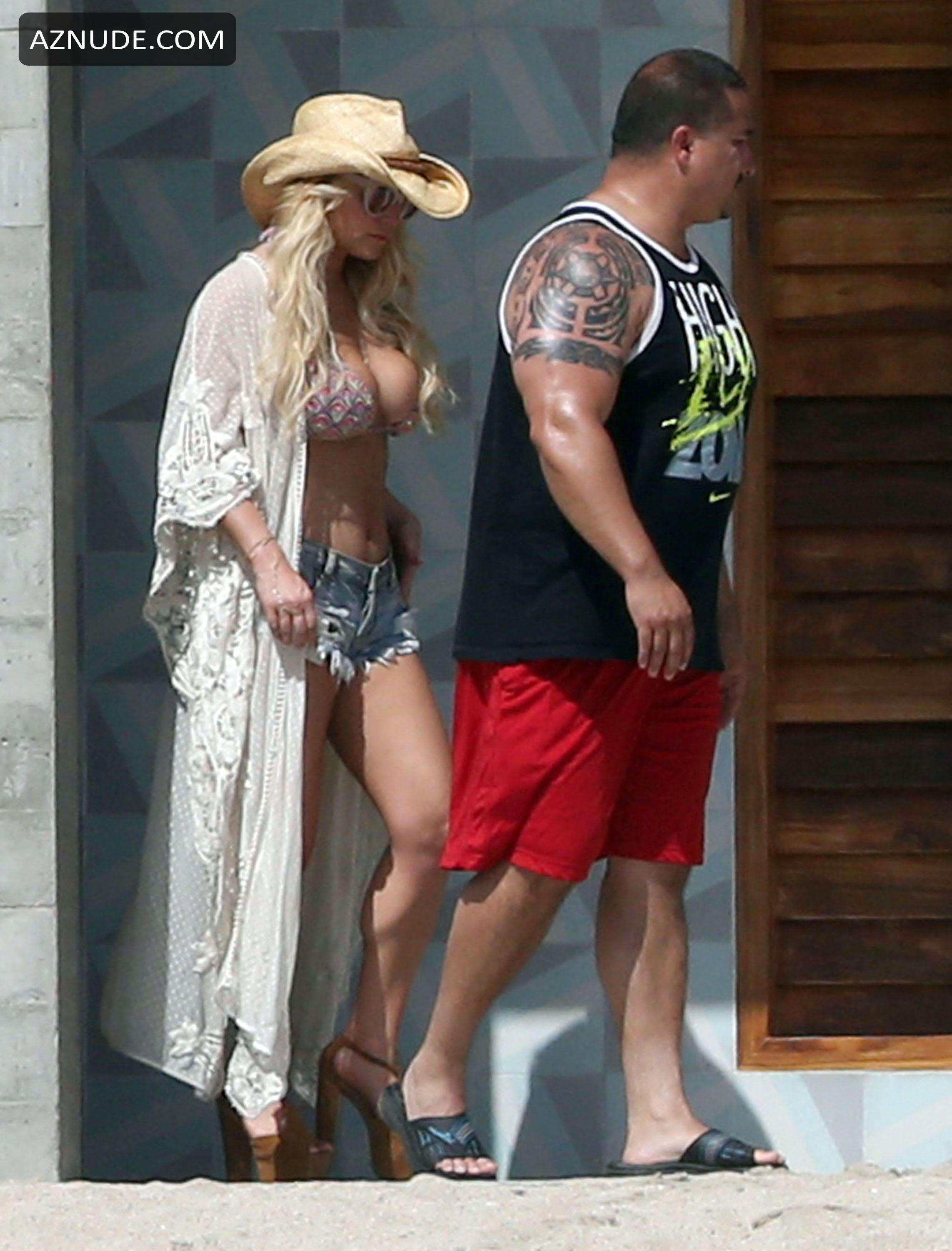Jessica Simpson Sexy At A Hotel In Cabo San Lucas Aznude