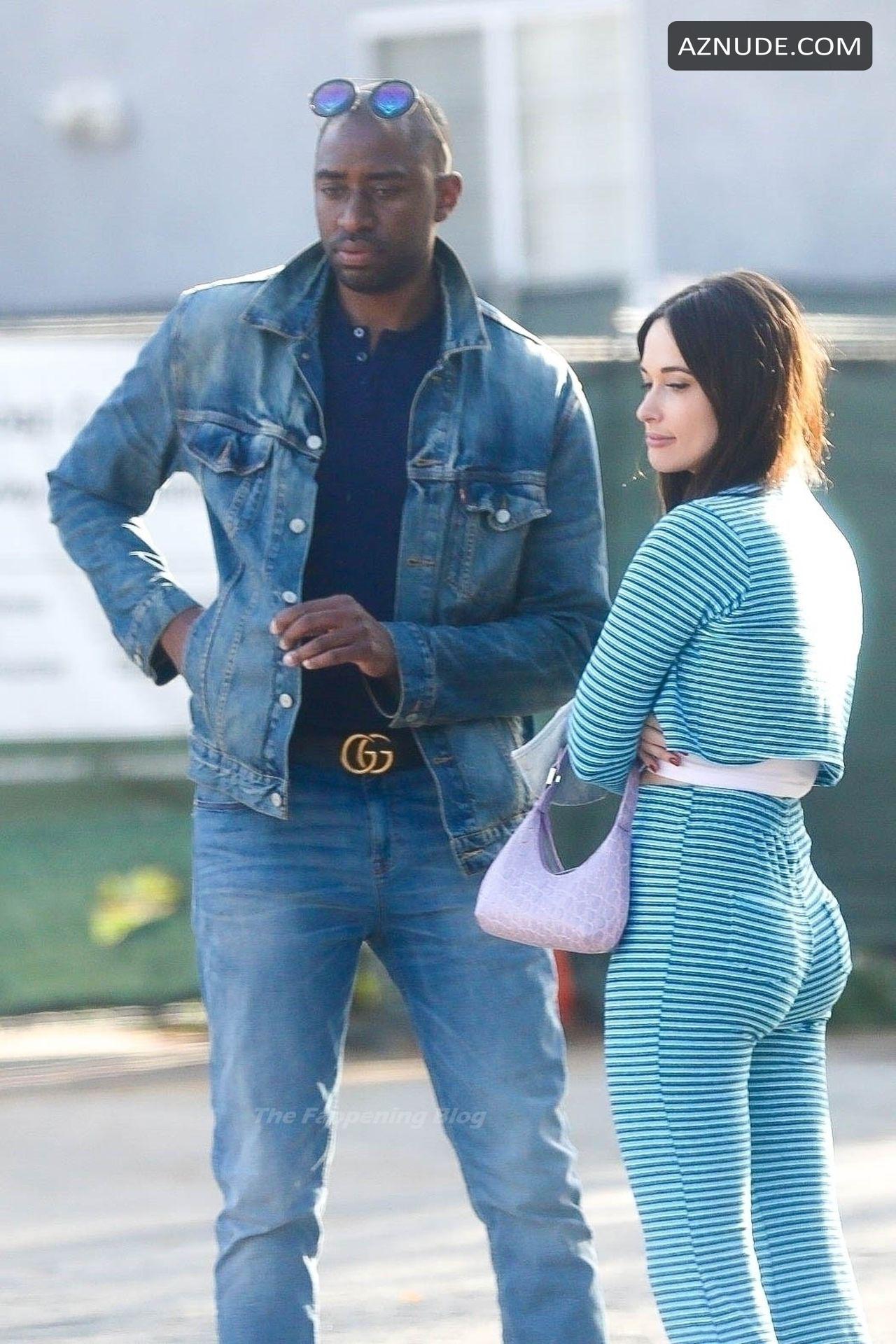 Kacey Musgraves Sexy Seen Wearing Blue With Dr Gerald Onuoha In Los