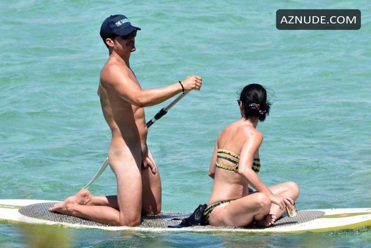 Katy Perry And Orlando Bloom Nude At A Beach In Italy AZNude
