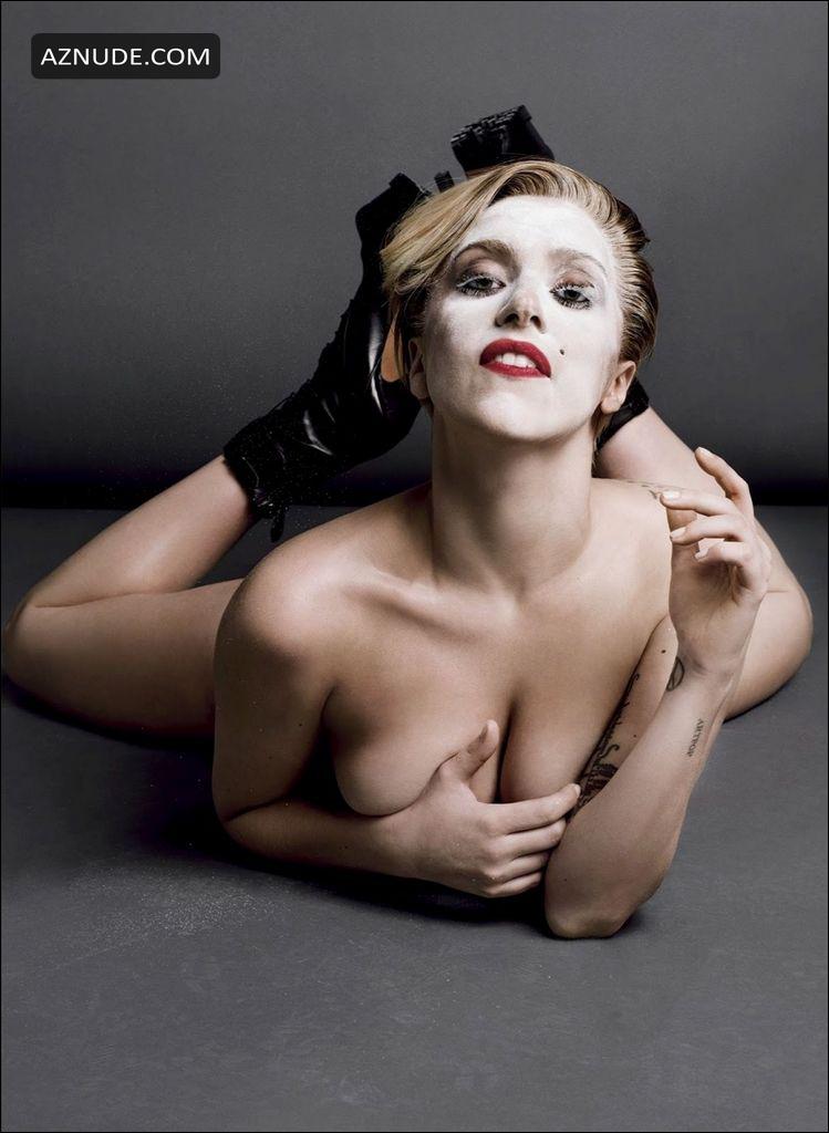 749px x 1024px - Lady Gaga Topless from The Art of Pop V Magazine No. 85 - AZNude