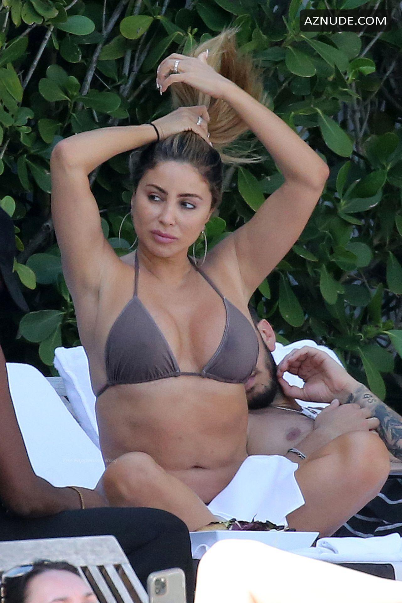 Larsa Pippen Sexy Relaxes by the Pool Showing Off Her Hot Bikini Body in  Miami - AZNude