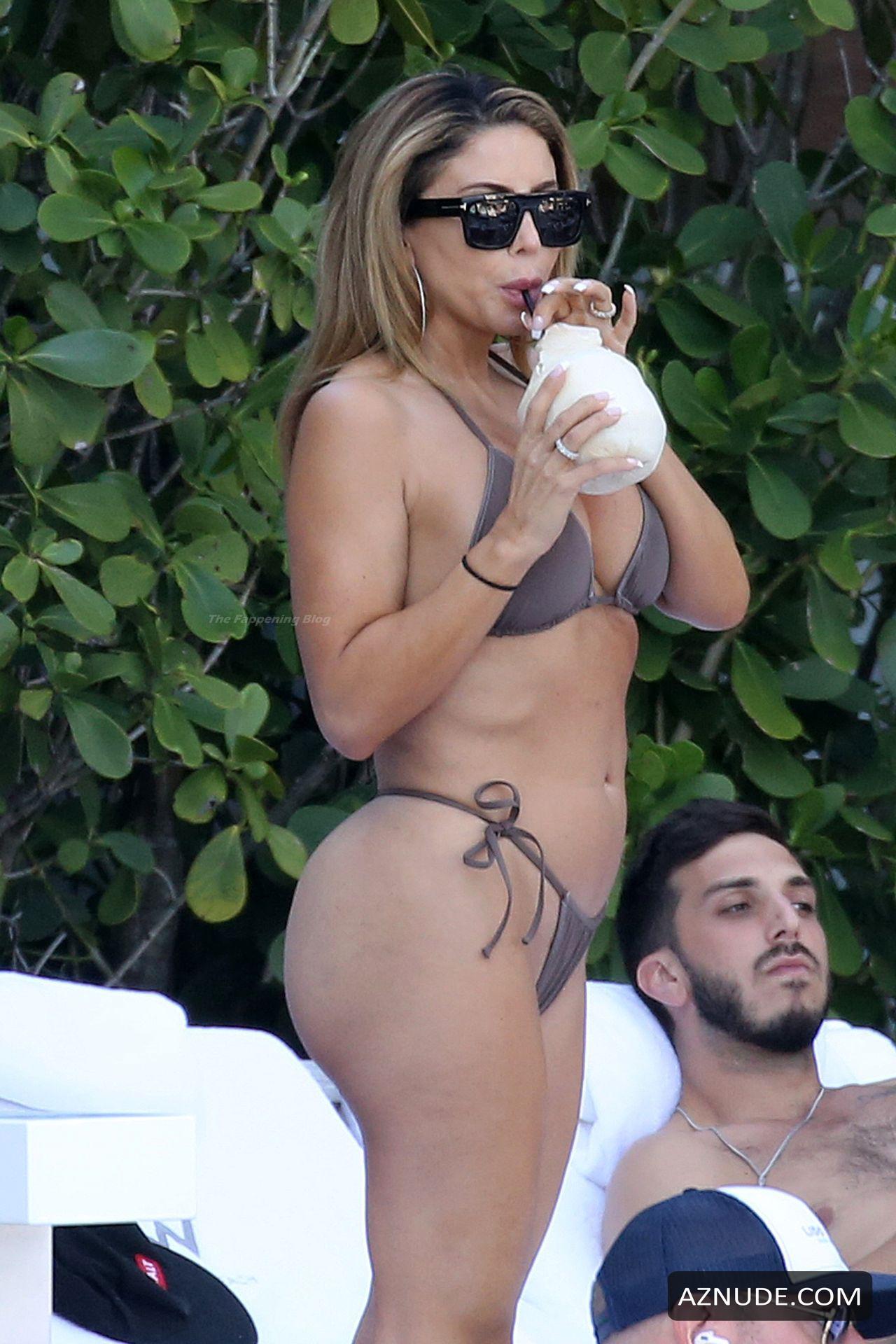 Larsa Pippen Sexy Relaxes by the Pool Showing Off Her Hot Bikini Body in  Miami - AZNude