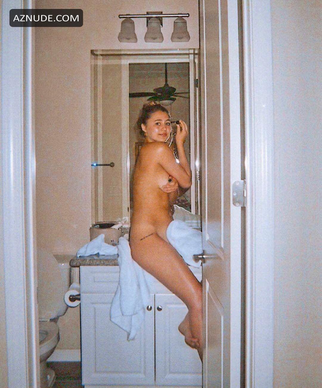 Lia Marie Johnson Nude Covered Photo - AZNude