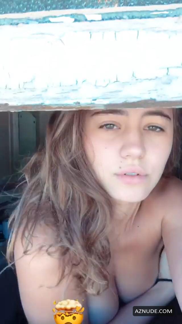 Lia Marie Johnson Shares A New Nude Selfie Video Aznude