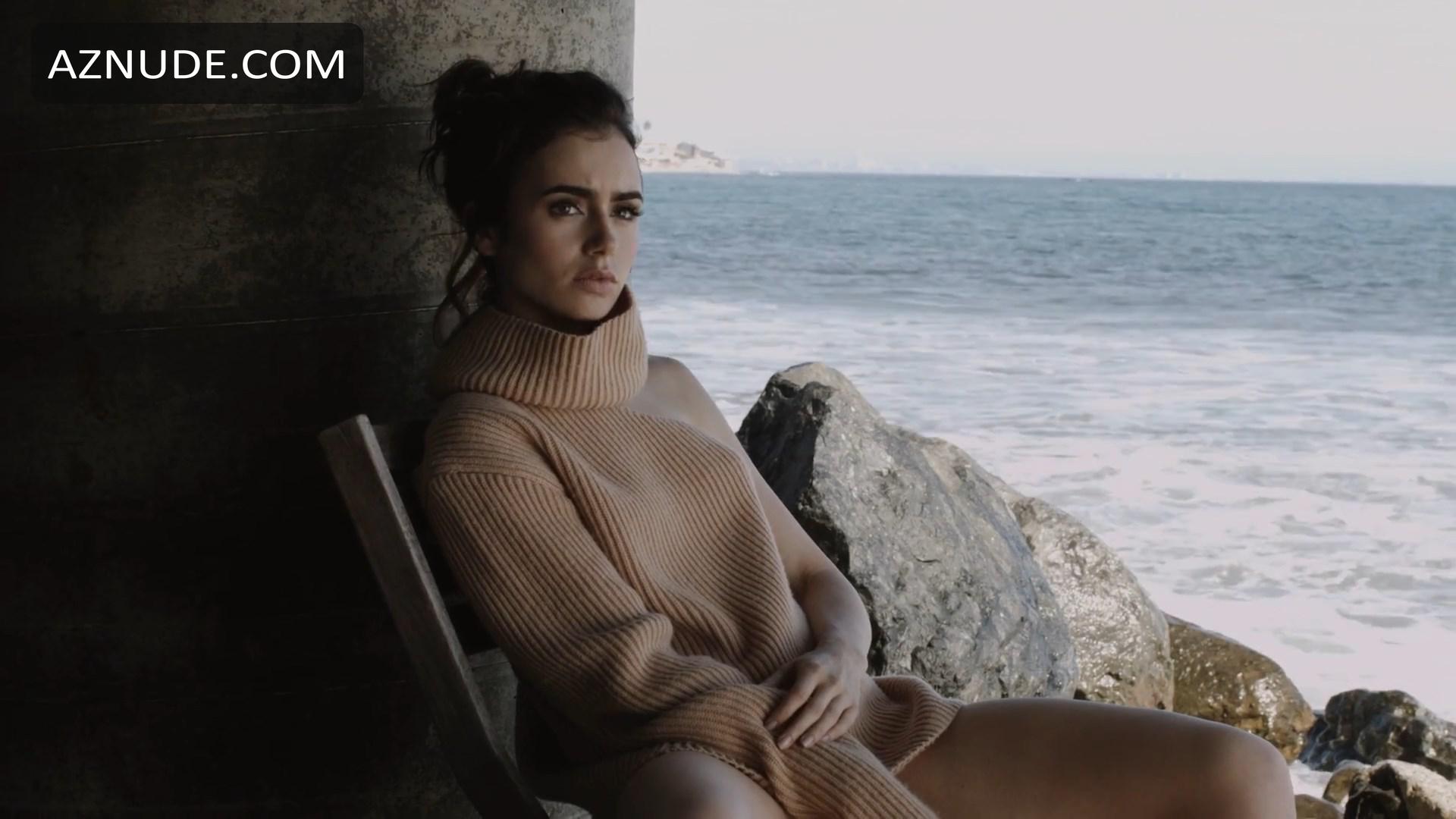 Lily Collins Sexy Actress Does Photoshoot Aznude