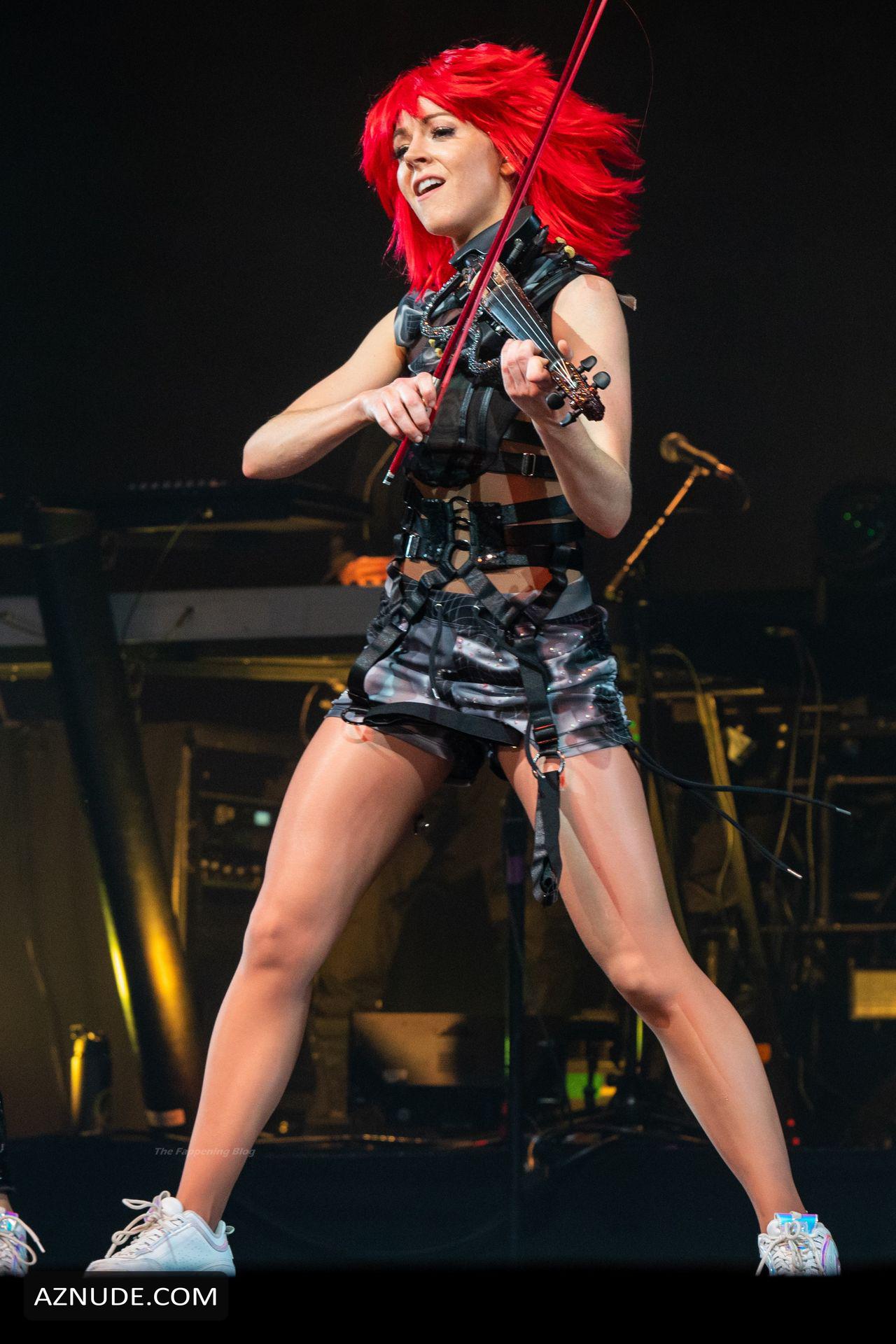 Lindsey Stirling Sexy Kicks Off Artemis Tour In Kansas City Aznude