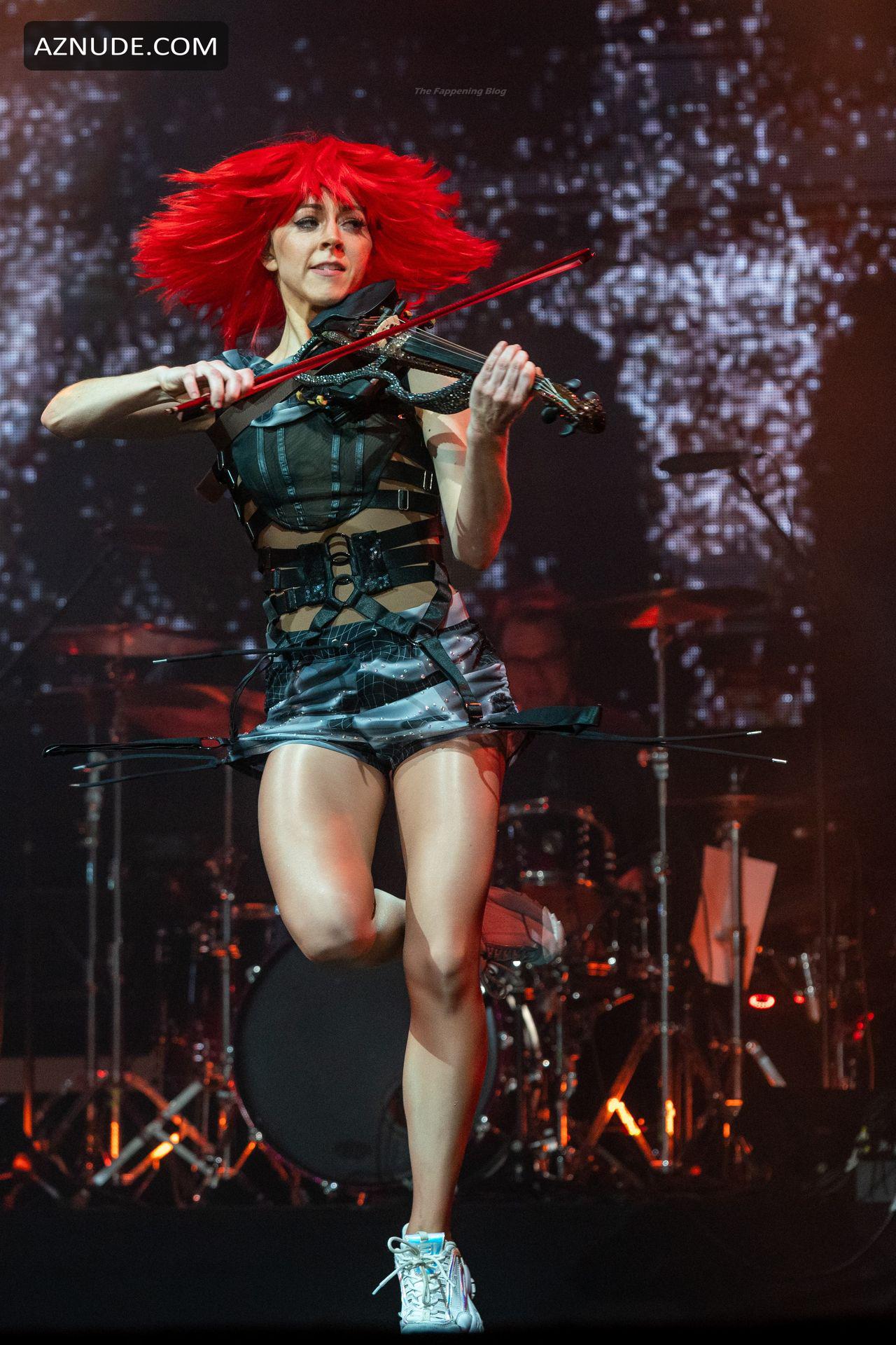 Lindsey Stirling Sexy Kicks Off Artemis Tour In Kansas City Aznude
