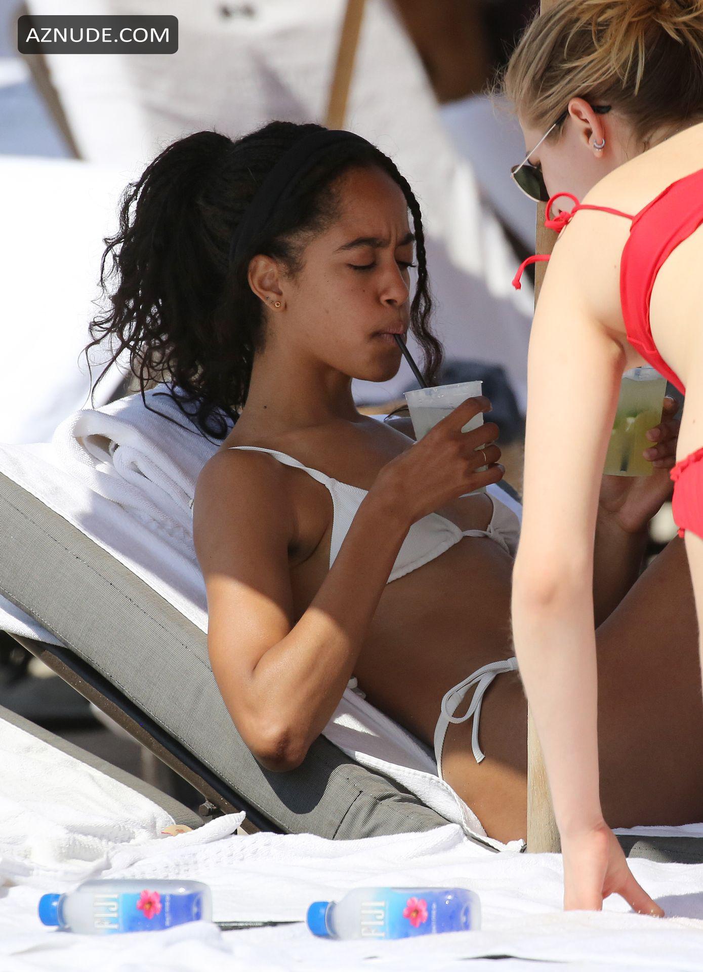 Malia Obama Sexy At The Beach With Her Friends 16 02 2019