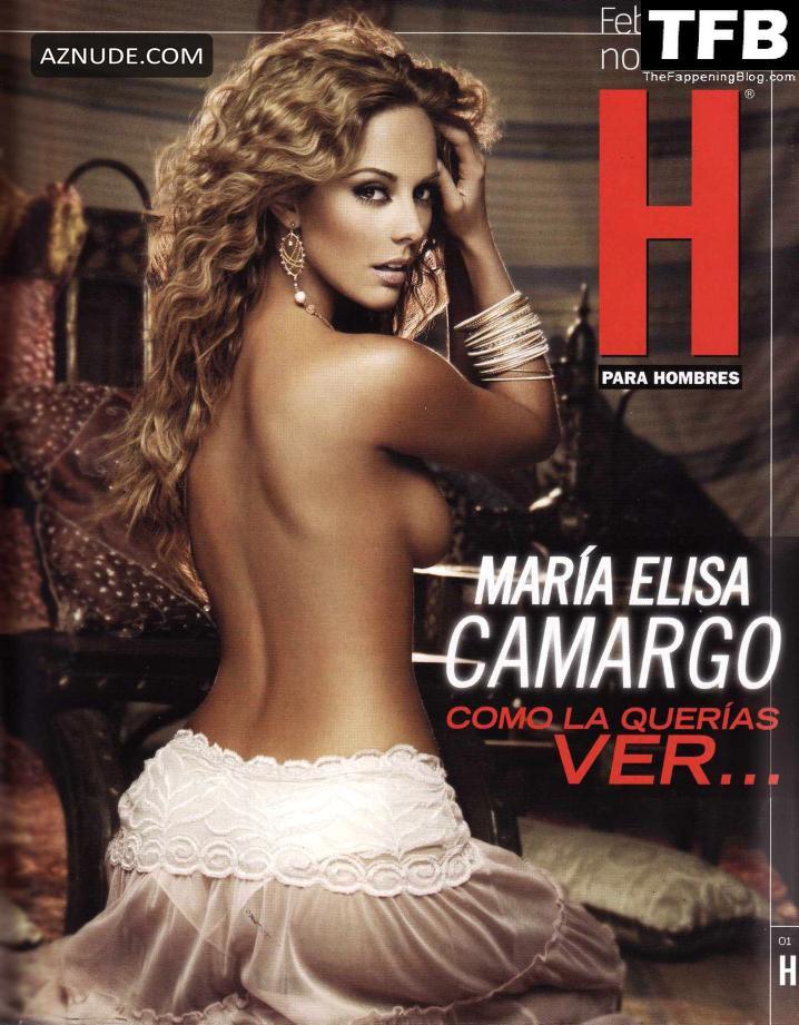 Maria Elisa Camargo Sexy Poses Topless Showcasing Her Hot Figure In A Photoshoot For H Para 