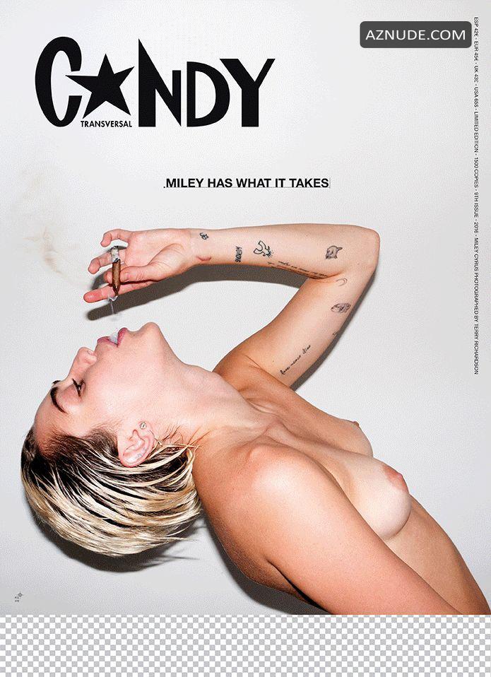 Miley Cyrus Full Frontal Naked Photos For Candy Magazine