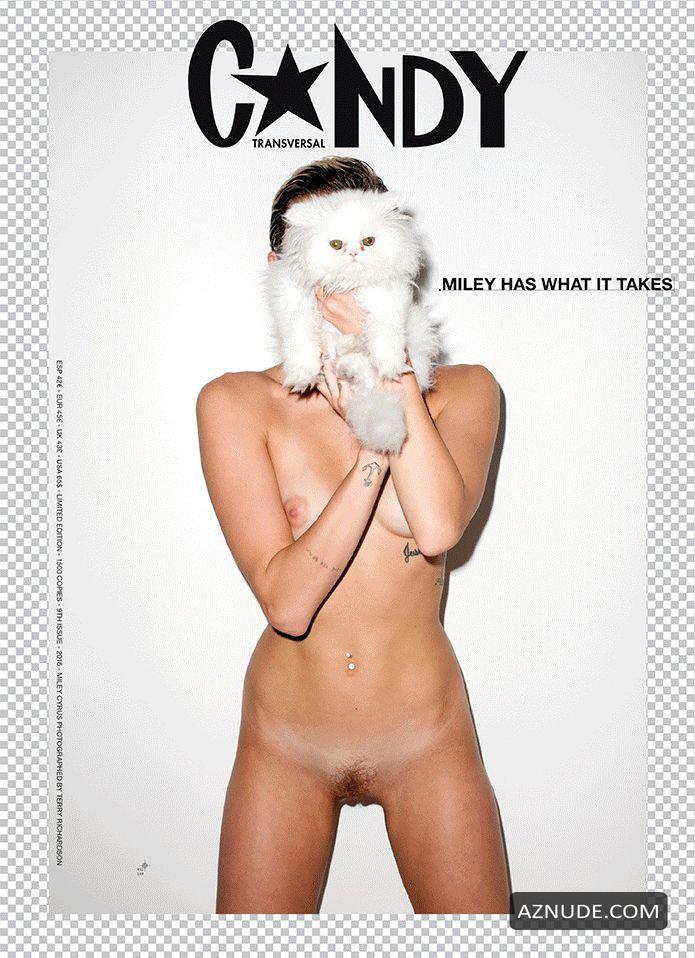 Miley Cyrus Full Frontal Naked Photos For Candy Magazine