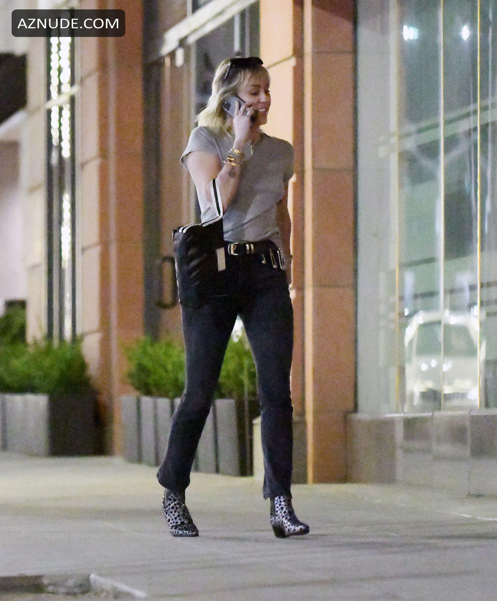 Miley Cyrus Steps Out Solo In Los Angeles After Finalizing Her Divorce This Week Aznude