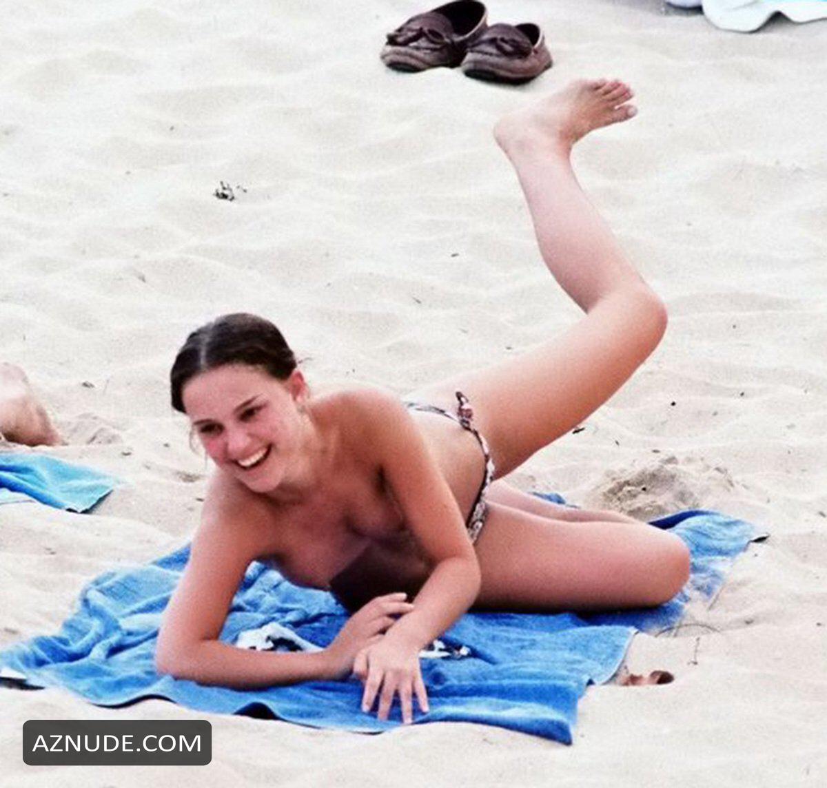 Natalie Portman Nude Boobs Exposed by Paparazzi - AZNude