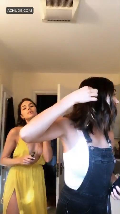 Olivia Culpo Sexy During An Instagram Live With Her Sister Sophia Culpo July 2019 Aznude