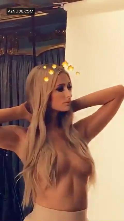 Paris Hilton Topless For Her New Photoshoot Aznude