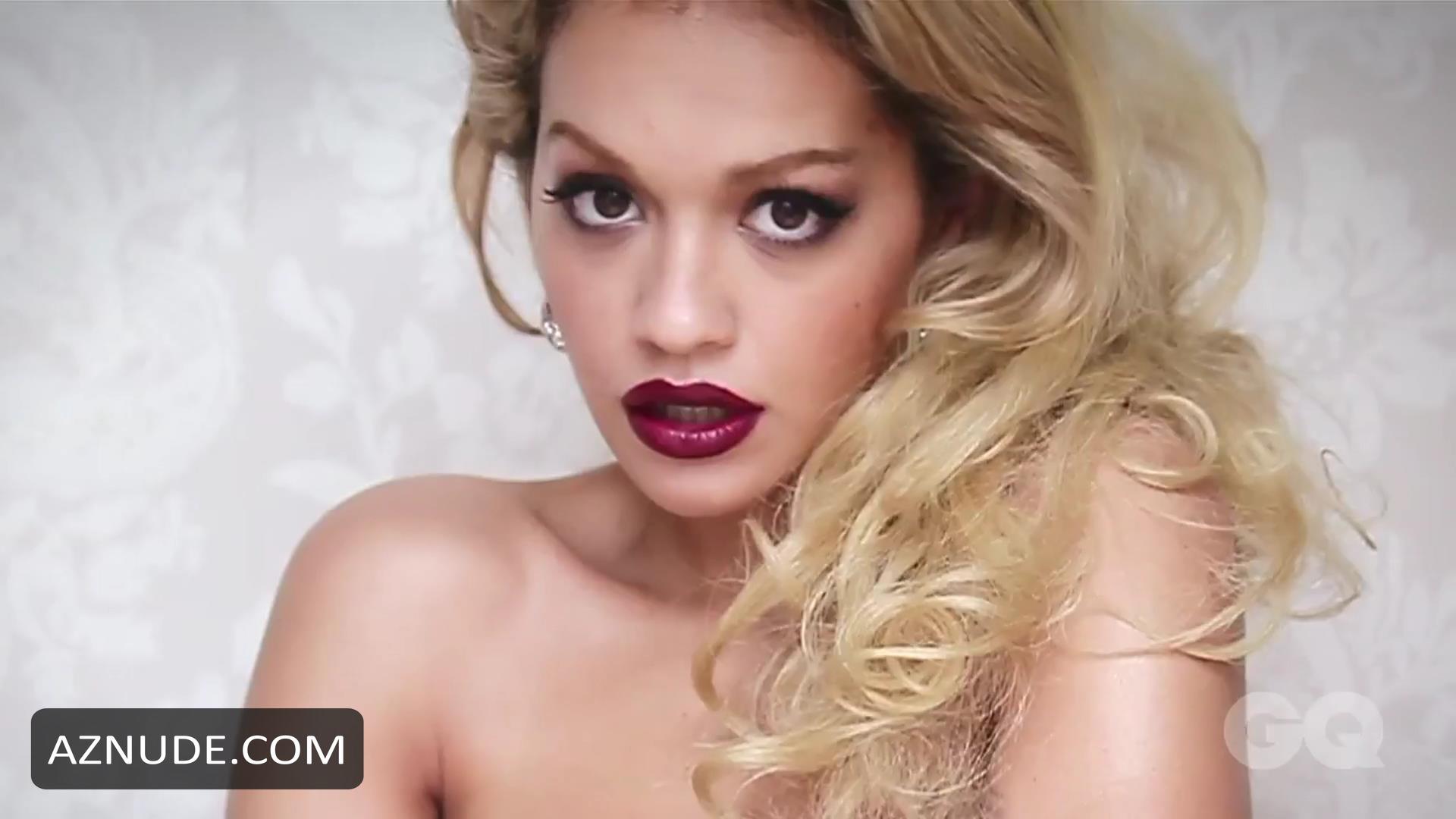 Rita Ora Sexy And Topless In Gq Magazine Aznude 5562