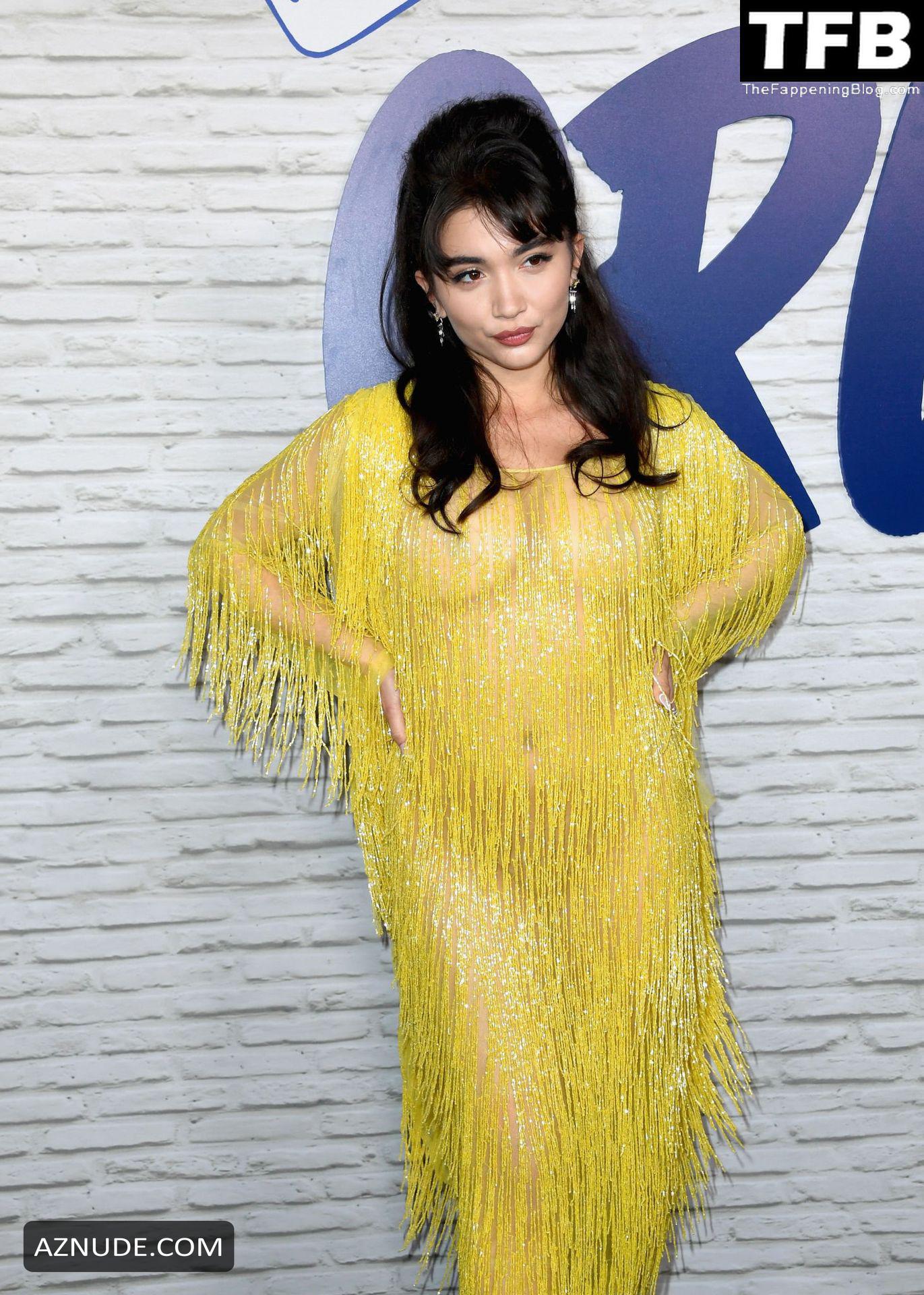 Rowan Blanchard Sexy Seen Flaunting Her Hot Figure In A See Through 9021
