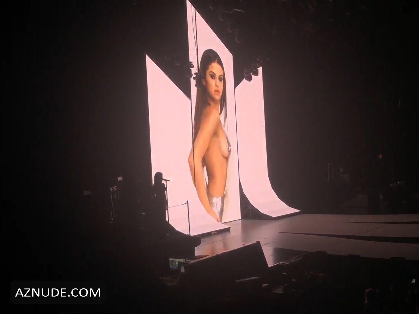 Selena Gomez Topless And Sexy In Revival Tour Opening In