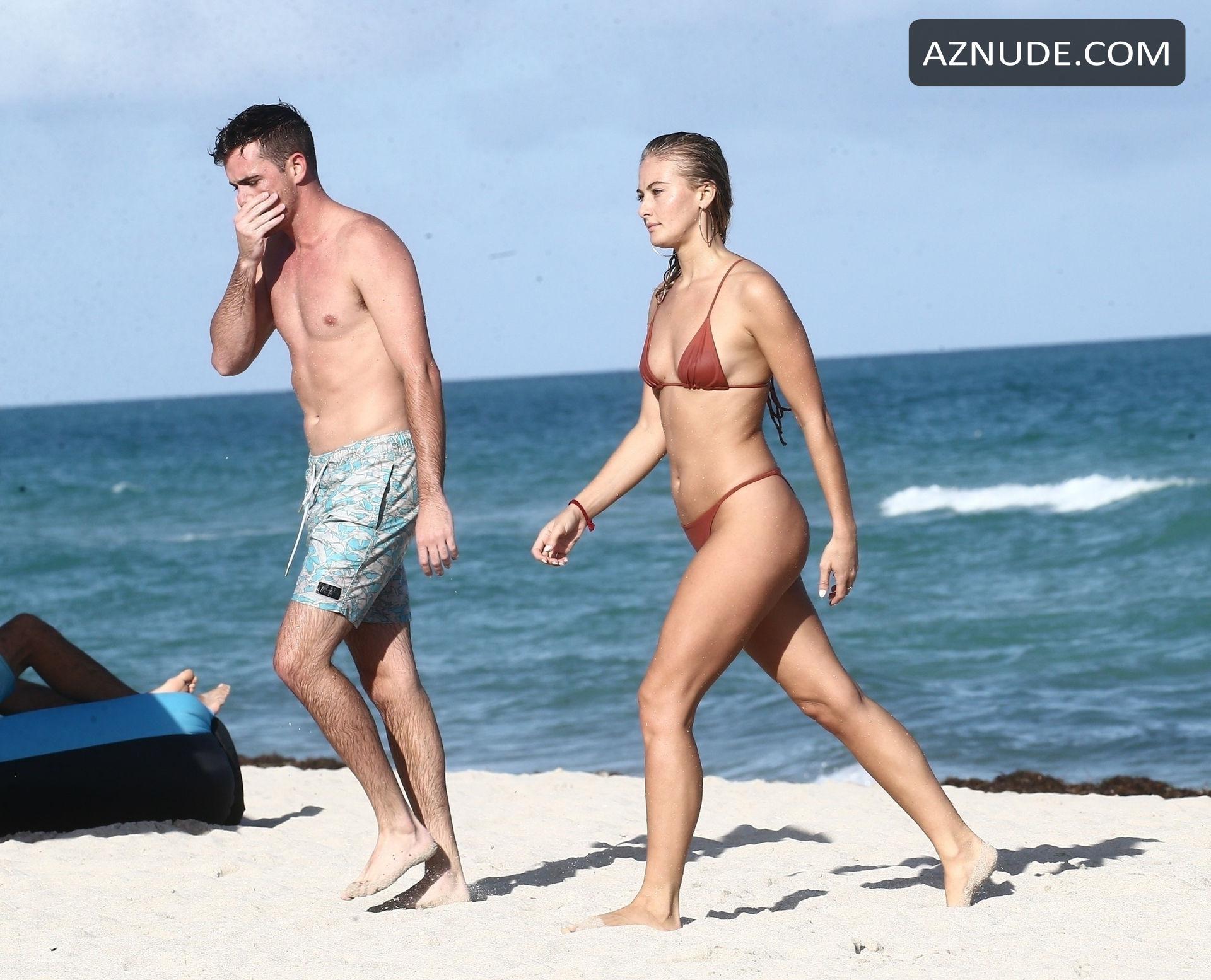 Selena Weber Sexy On The Beach In Miami At Nautilus Hotel Aznude
