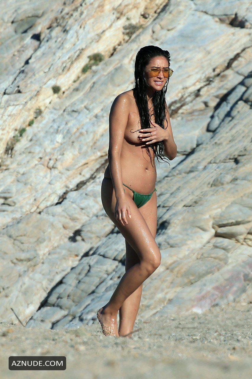 Shay Mitchell Sexy And Topless Photos Spotted On The Beach In Mykonos